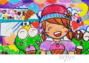 油画棒男孩吃瓜,油画棒男孩的夏日吃瓜奇遇记