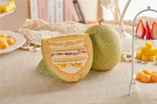 吃蜜瓜蛋糕的视频,甜蜜滋味，轻松上手